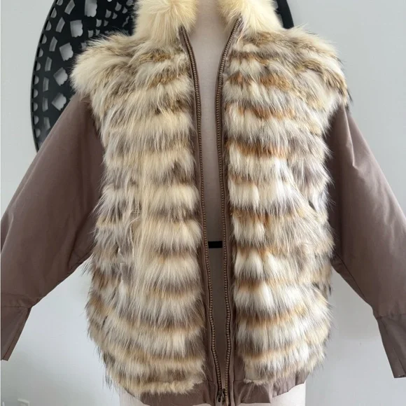 Reversible Fur Jacket - Picture 1 of 8